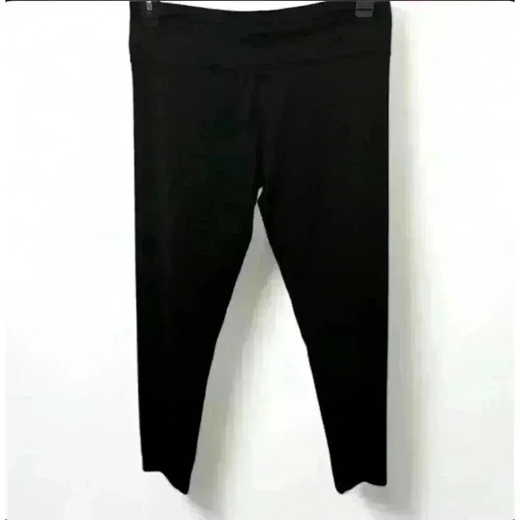 Cuddl Duds Women's Black Leggings Size Medium Tummy Control Slim Leg - Picture 2 of 6